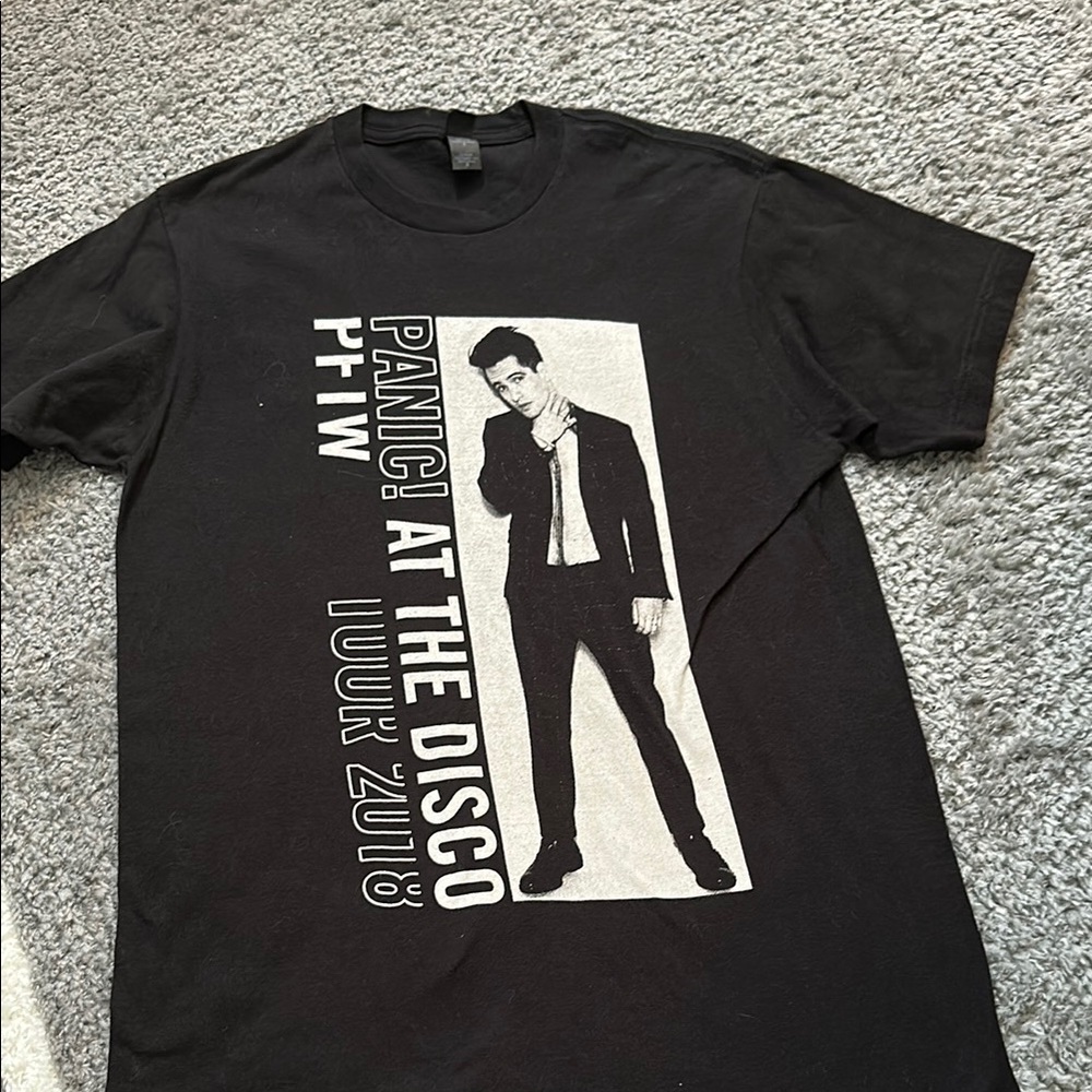 Panic! At The Disco pray for the wicked 2018 tour Black Graphic T-Shirt